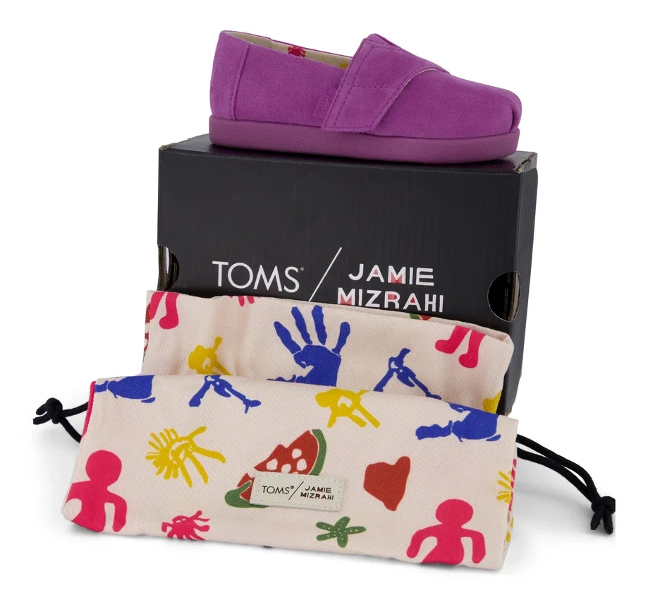 Toddler TOMS x Jamie Mizrahi Alpargata Classic Toddler Shoe Toddler TOMS x Jamie Mizrahi Alpargata Classic Toddler Shoe