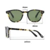 Unisex Wyatt Handcrafted Sunglasses Unisex Wyatt Handcrafted Sunglasses
