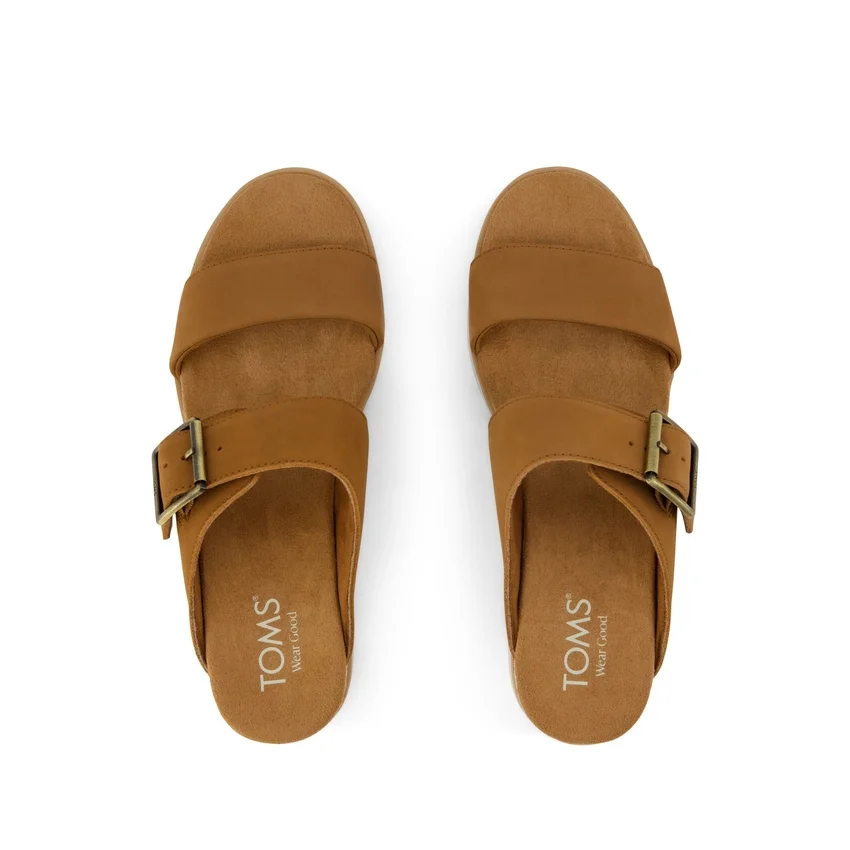Women Diana Mule Buckle Wedge Sandal Women Diana Mule Buckle Wedge Sandal