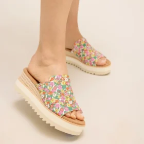 Women Diana Mule Wedge Sandal