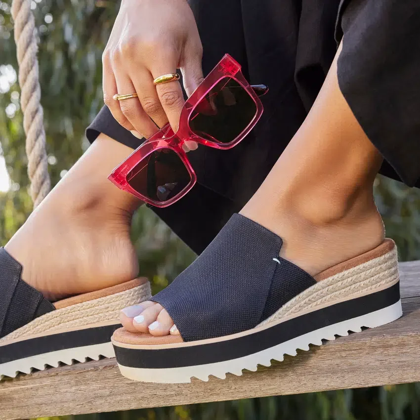 Women Diana Mule Wedge Sandal Women Diana Mule Wedge Sandal