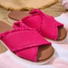 Women Mae Crossover Slide Sandal Women Mae Crossover Slide Sandal