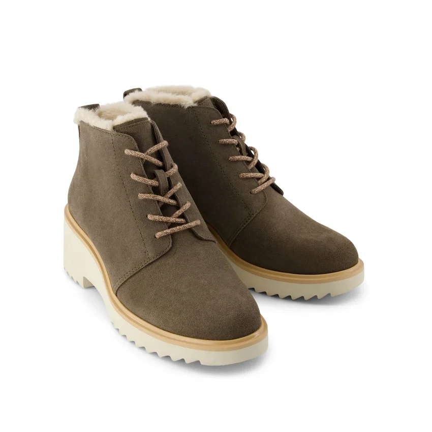 Women Maude Wedge Lace-Up Boot Women Maude Wedge Lace-Up Boot