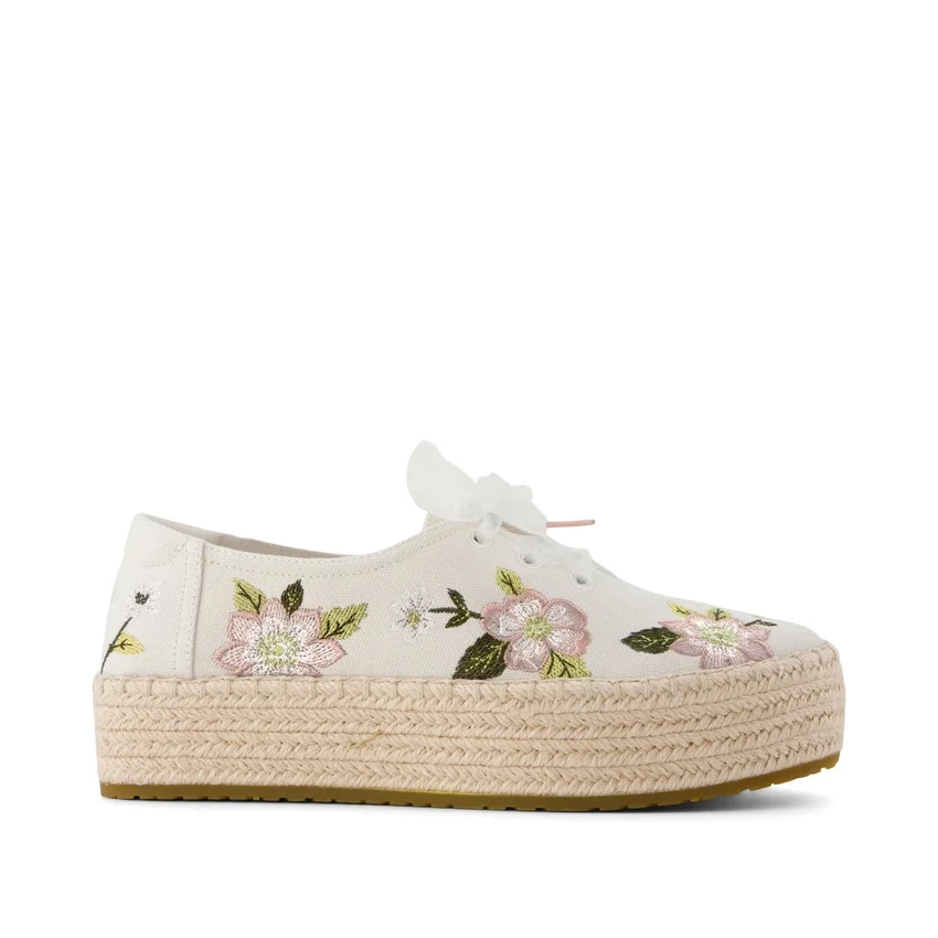 Women Valencia Lace-Up Platform Espadrille Women Valencia Lace-Up Platform Espadrille
