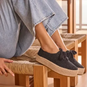 Women Valencia Lace-Up Platform Espadrille Women Valencia Lace-Up Platform Espadrille