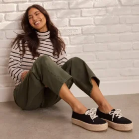 Women Valencia Lace-Up Platform Espadrille Women Valencia Lace-Up Platform Espadrille