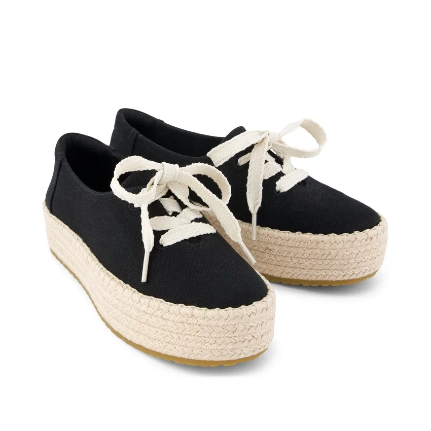 Women Valencia Lace-Up Platform Espadrille Women Valencia Lace-Up Platform Espadrille